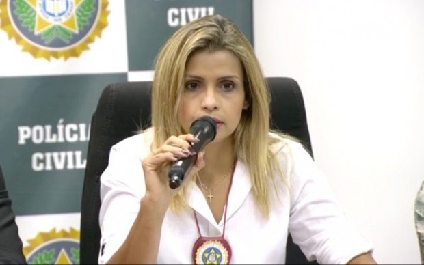 Reprodução/Globonews/ Delegada Cristiana Bento confirma que houve estupro coletivo de adolescente no Rio de Janeiro