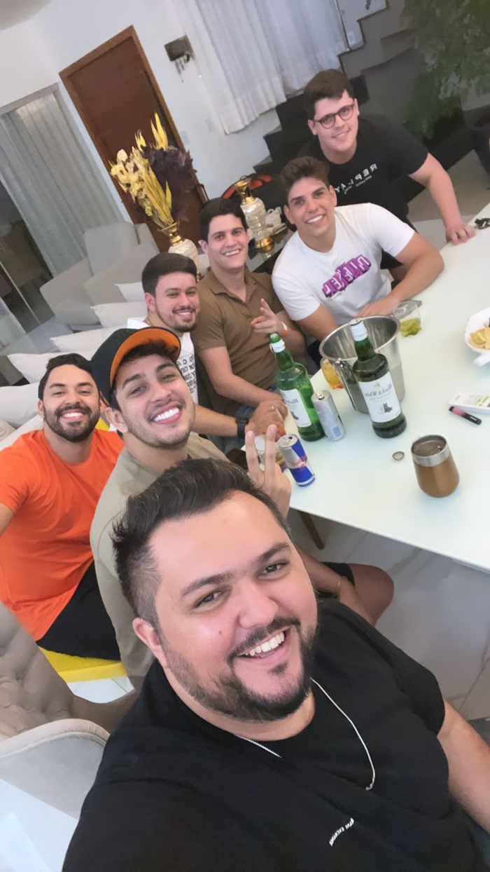 Dr. Victor recepciona Litto Lins e Nuzio Medeiros em Caicó